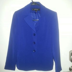 Kasper Women's Blue/Purple Blazer